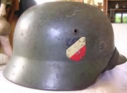 M35 WW2 German Helmet